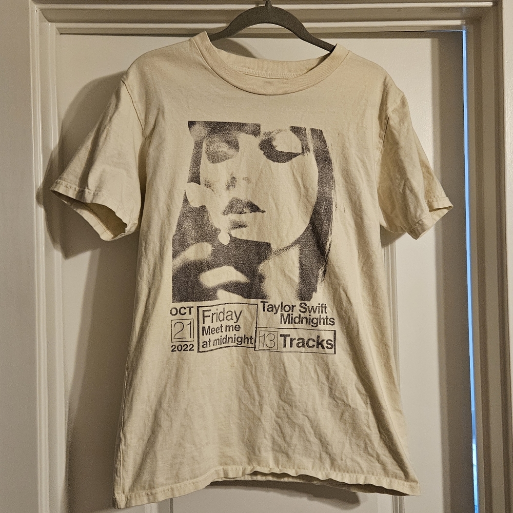 Taylor Swift Official Midnights Album Merch TShirt